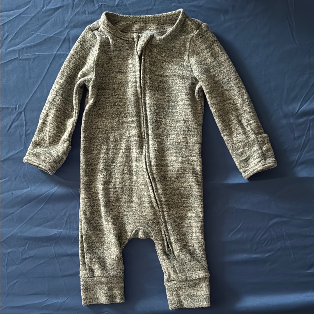 Cozy Gray Kids One Piece